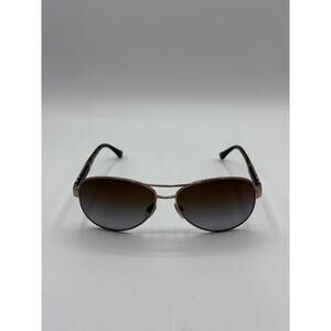 Burberry Aviator Gold Tortoise Brown Sunglasses B3080 1145/T5 59-14 135 3P